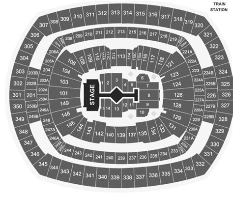 Three concerts are taking place from Nov. . Eras tour toronto seat map
